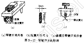 琴键开关