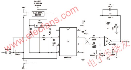 ACPL-782T应用电路图 www.elecfans.com