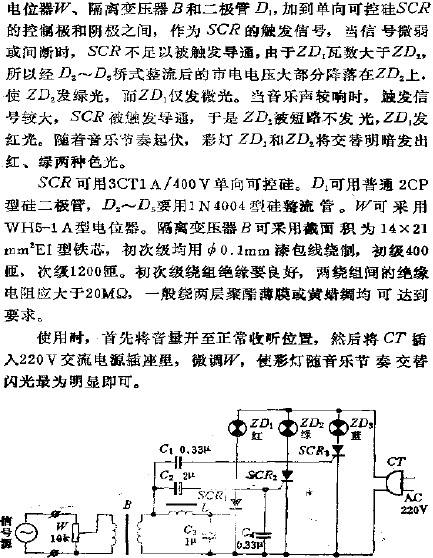 音乐彩灯