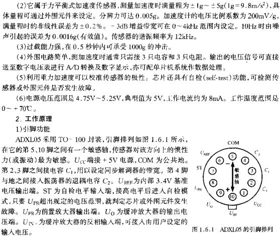 ADXL05的引脚排列  www.elecfans.com