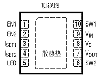 LTC3454的引脚排列