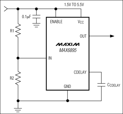 MAX6895、MAX6896、MAX6897、MAX6898、MAX6899：典型工作电路 http://www.elecfans.com