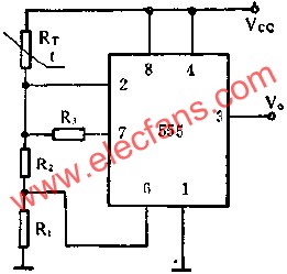 时基集成电路组成接近开关电路图 www.elecfans.com