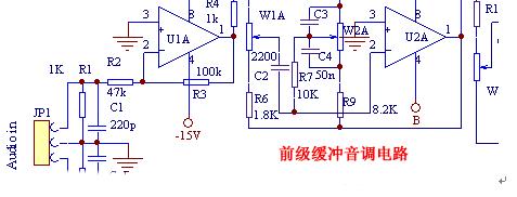 ne5532前级电路图图片