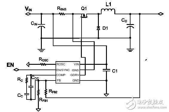 NCV8852的典型应用电路 