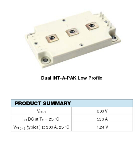 GA300TD60S 300A半桥式IGBT