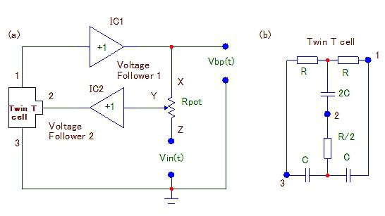 採用兩個運放實現q值可調的帶通濾波電路設計