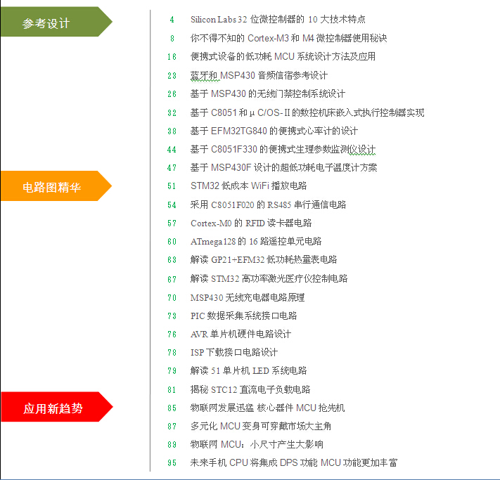 超经典的MCU开发指南与电路图集