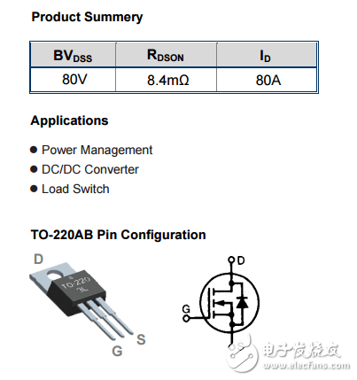 WSR80n08英文资料下载