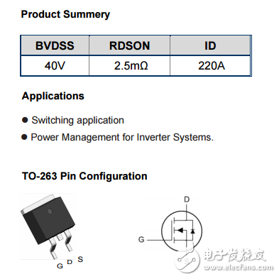 　WSK220N04英文资料下载