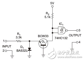 将负脉冲转换为正脉冲