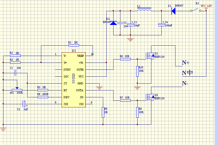 初学者制作工频逆变器