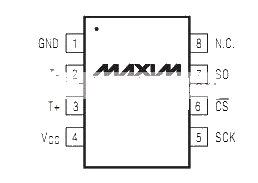 MAX6675引脚图