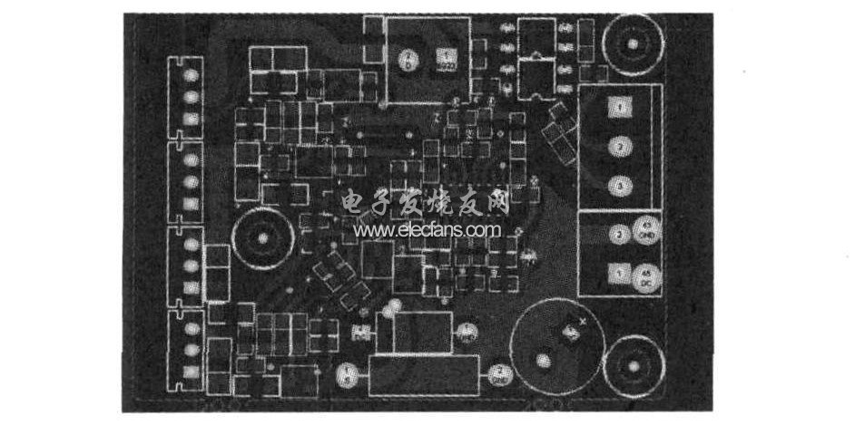 驱动电路PCB板设计图