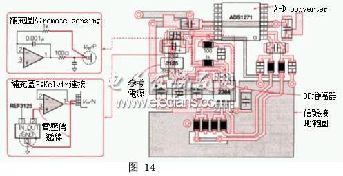 可以提供A-Dconverter良好参考电压的电路基板