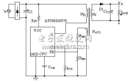 AP3968/69/70的应用简图