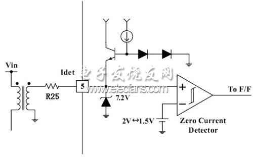 零电流检测端外围电路