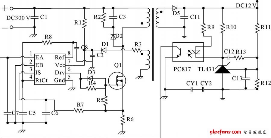 Uc3842 схема зарядного устройства