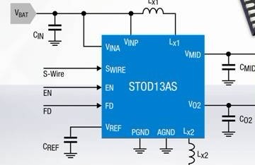 意法半导体(ST)研制出最新微型电源芯片 STOD13AS