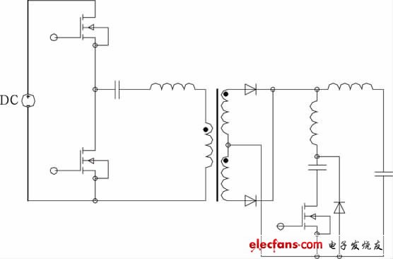 图3 对称PWM 控制ZCS半桥变换器