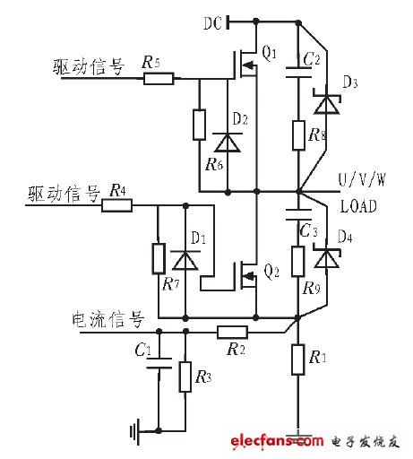 图1 功率管的保护电路