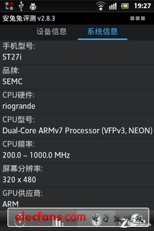 9.8mm+1GHz双核+IP67三防 索尼ST27i评测 