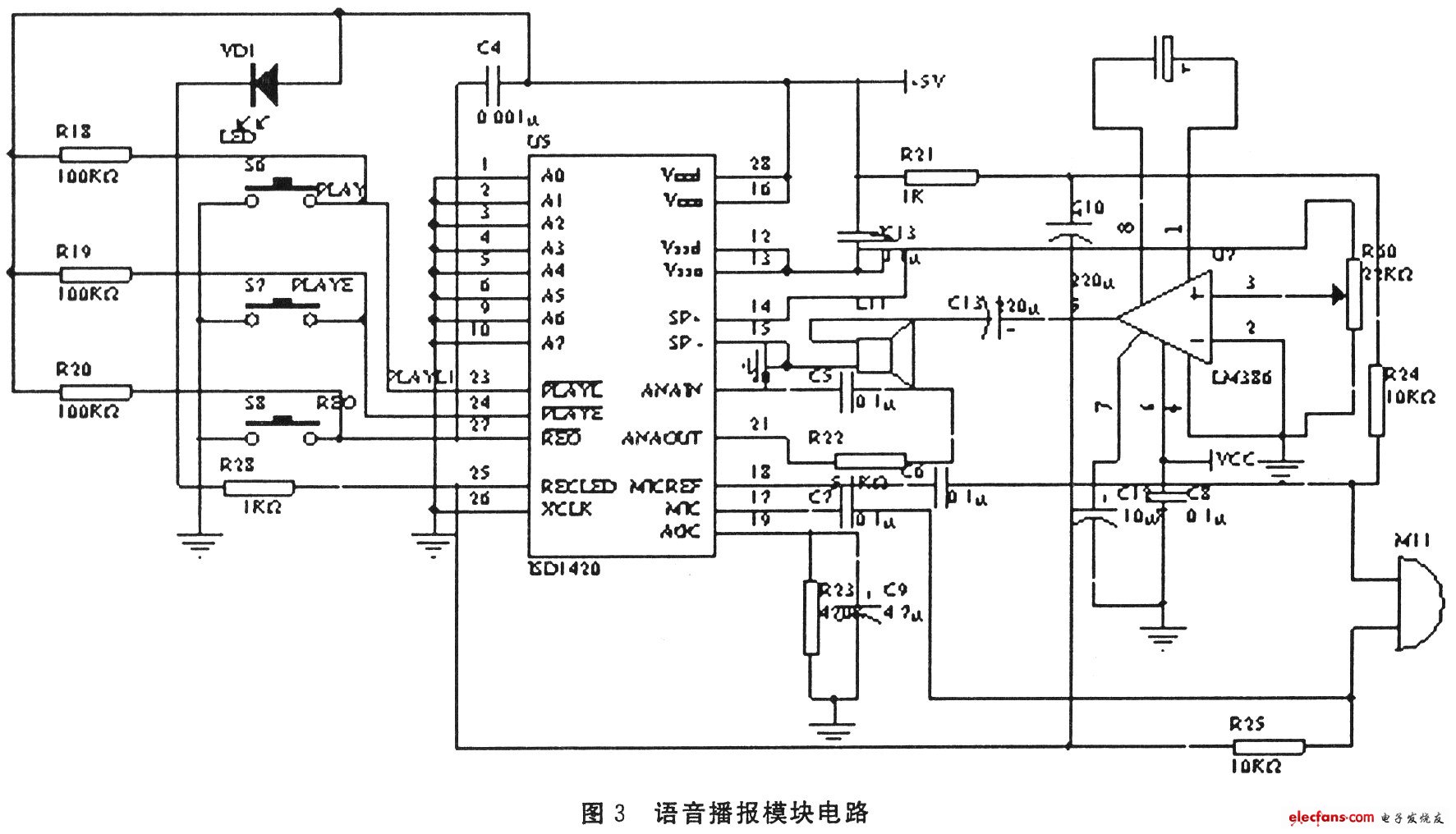 语音播报模块