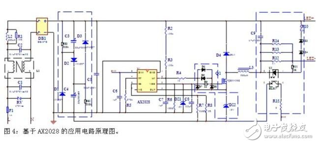 基于AX2028的LED驱动电路设计