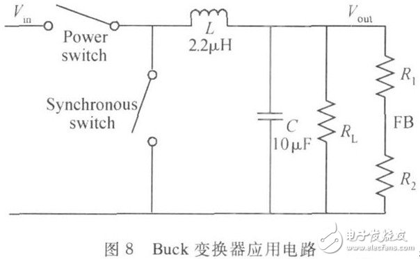 图8 Buck变换器应用电路