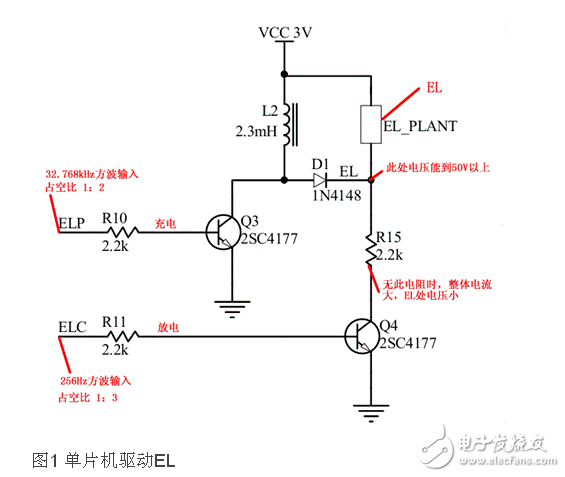 智能手表EL升压系统电路设计