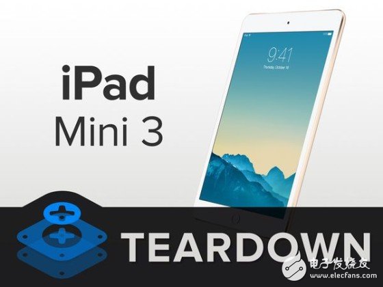 苹果iPadmini3详尽拆解：维修相当困难