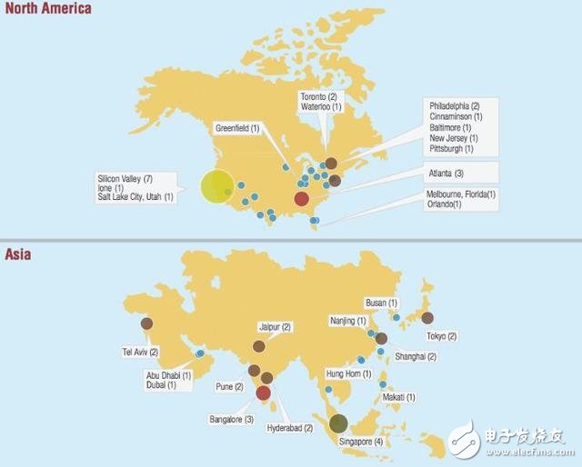 创新不再只属于是硅谷 29%创新中心坐落亚洲