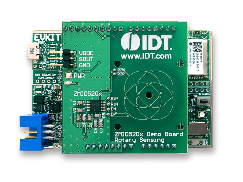 新的 IDT 感应式位置传感器系列在降低系统成本...