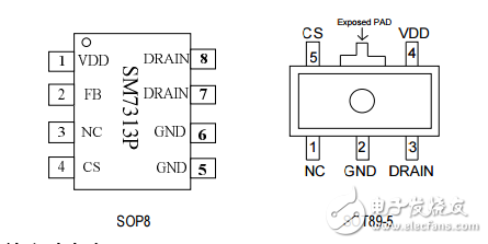 SM7313P钲铭科LED灯丝灯方案芯片SM7313