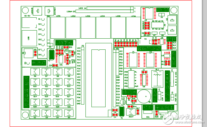 PCB位置图