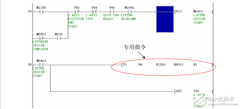 伺服常用实例程序分析