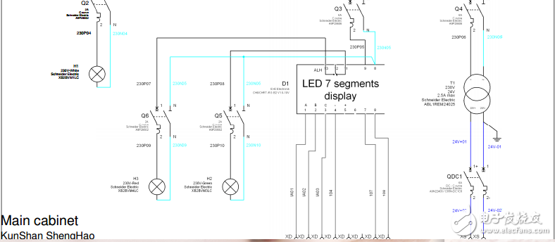 Electrical cabinet for dew pointsensor 2014-04-09-TL1