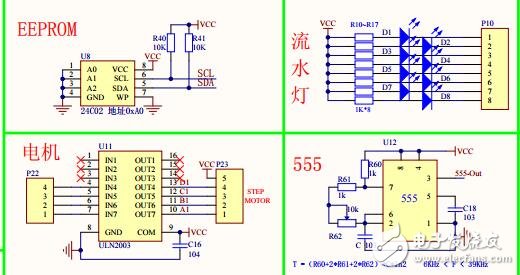 关于stc89c51单片机的应用原理图