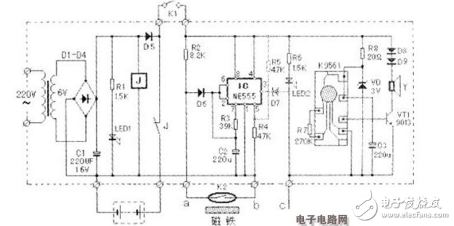 断线报警器原理