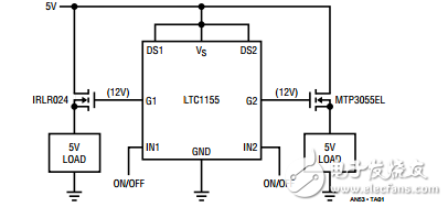 Micropower High Side MOSFET Drivers