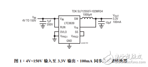 高效率100mA同步降压型转换器