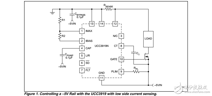 使用ucc3919控制5v轨道+3+8v热插拔电源管理器