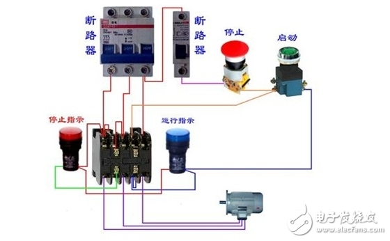 交流接触器结构图解_交流接触器工作原理_交流接触器接线图