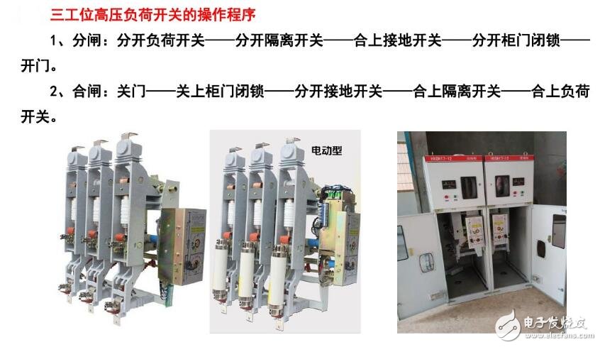 三工位负荷开关三工位负荷开关操作程序