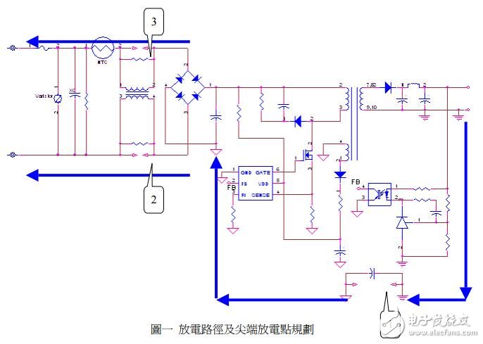 基于强化切换式电源调整器的电路板布局