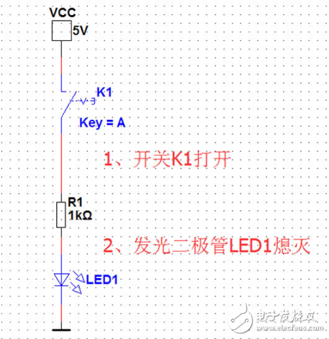 Multisim 11.0 LED手电筒电路设计与仿真