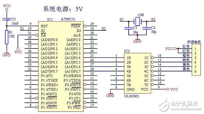 51单片机驱动步进电机的方法