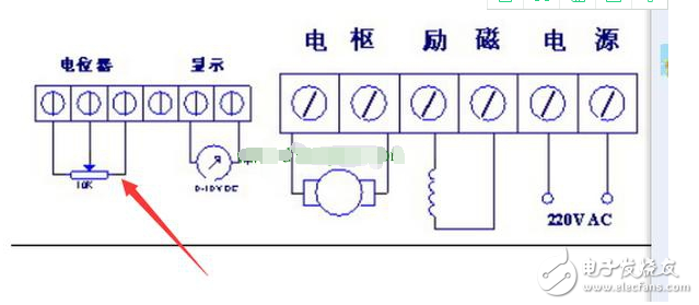 电位器三个引脚接法