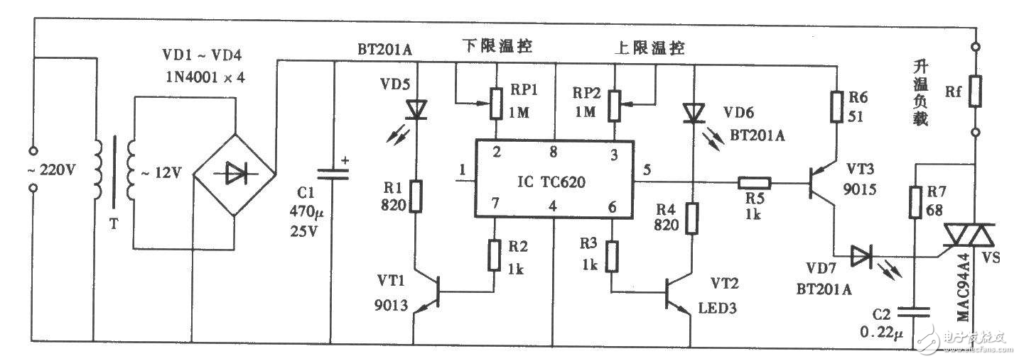 温控器上下限设置方法