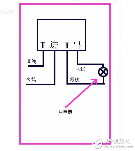 微电脑时控开关接线图